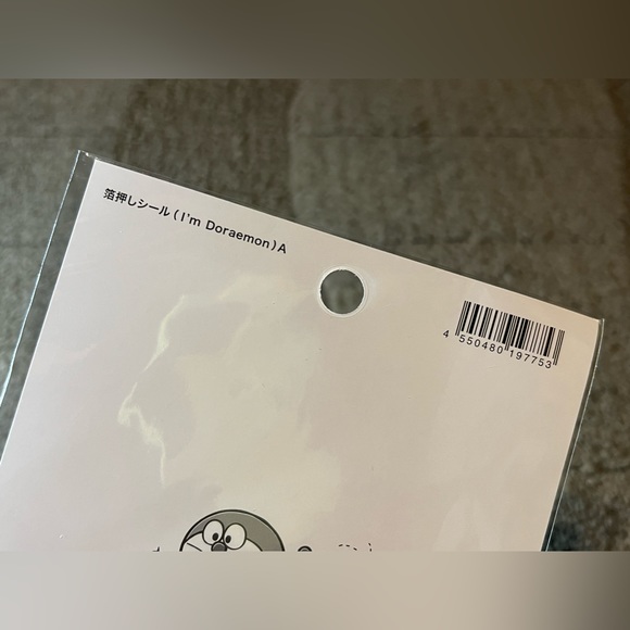 I’m Doraemon Gold Foil Large Sticker Sheet Japan Exclusive Kawaii Anime Gadget - Picture 7 of 9